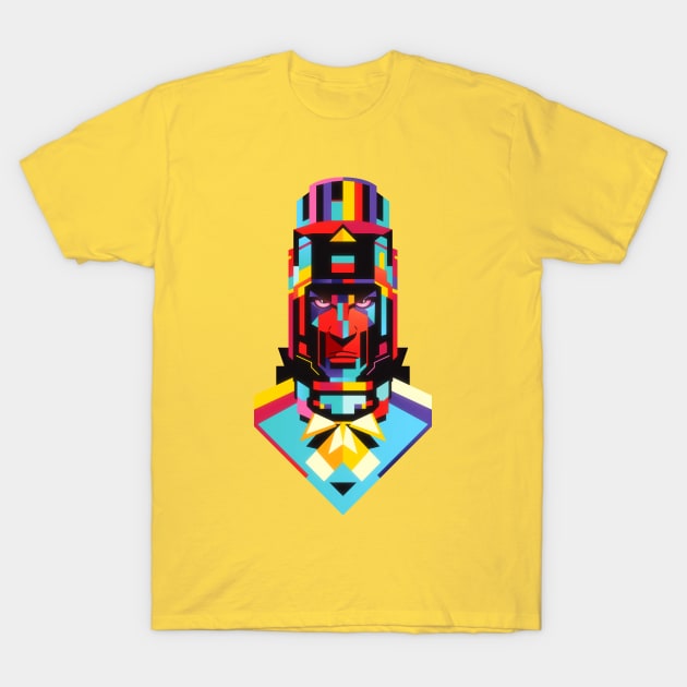 Polygon-Man T-Shirt by LAckas